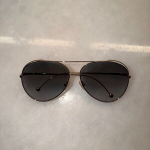 FENDI 52mm aviator sunglasses